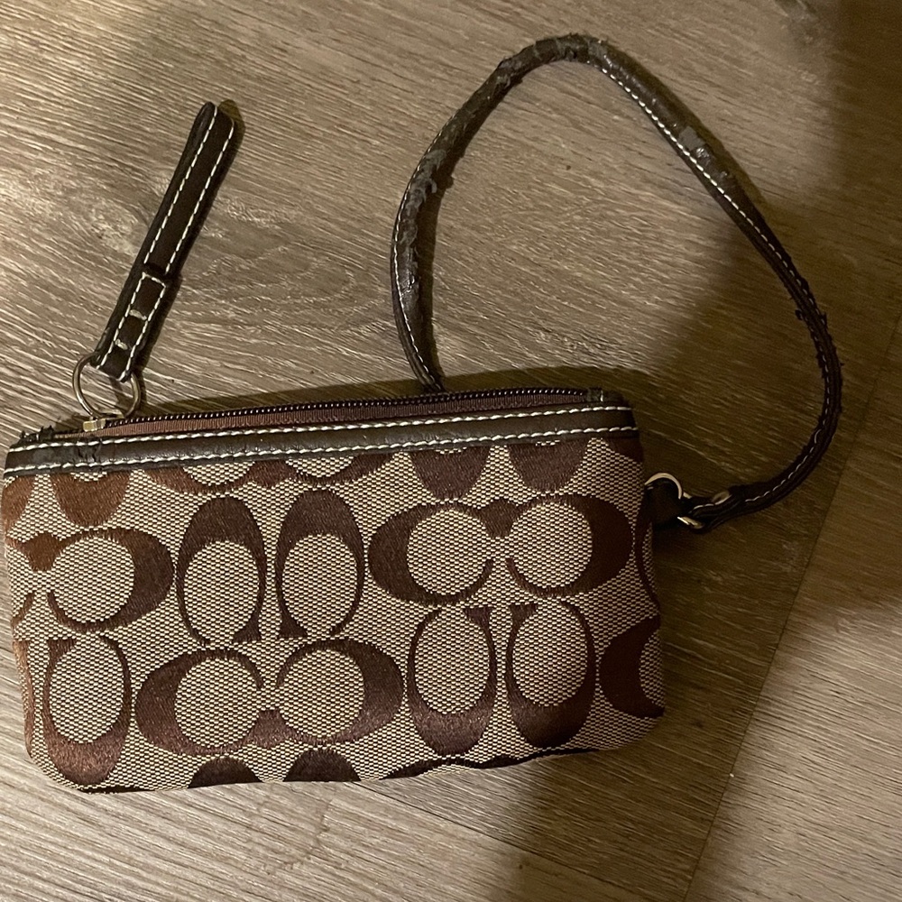 Coach Multicolor Patchwork Wristlet - image 2